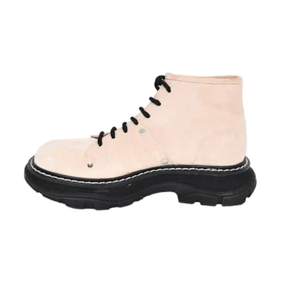 (W) Alexander McQueen Tread Boots 'Beige Black'