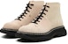(W) Alexander McQueen Tread Boots 'Beige Hitam' 595469WHZ281887