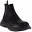 Shop (W) Alexander McQueen Tread Chelsea Boot 'Hitam' 641837WHZ841000