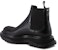 (W) Alexander McQueen Tread Chelsea Boot 'Hitam' 641837WHZ841000