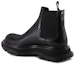 Shop (W) Alexander McQueen Tread Chelsea Boot 'Hitam' 641837WHZ841000