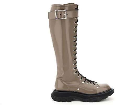 (W) Alexander McQueen Tread High-Top 'Coklat Sleek' 595466WHZ812610 Order (W) Alexander McQueen Tread High-Top 'Coklat Sleek' 595466WHZ812610