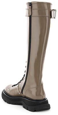 (Women) Alexander McQueen Tread High-Top 'Sleek Brown' 595466WHZ812610 Lookbook (Women) Alexander McQueen Tread High-Top 'Sleek Brown' 595466WHZ812610