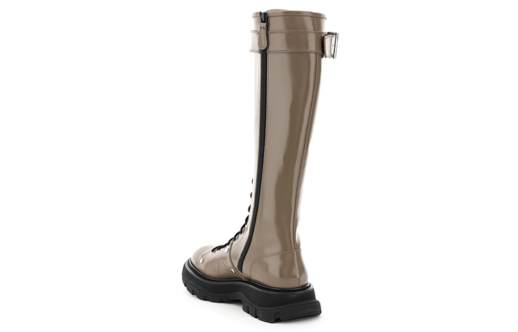 Lookbook (W) Alexander McQueen Tread High-Top 'Coklat Sleek' 595466WHZ812610