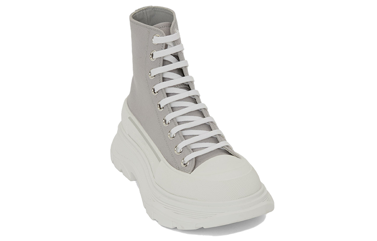 Lookbook (W) 알렉산더 맥퀸 트레드 하이 '그레이' (70 characters) 611706W4MV21290