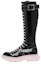 Buy (W) Alexander McQueen Tread High Top 'Hitam Merah Jambu' 595466WHZ811488