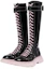 Lookbook (W) Alexander McQueen Tread High Top 'Hitam Pink' 595466WHZ811488