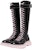 (W) Alexander McQueen Tread High Top 'Hitam Merah Jambu' 595466WHZ811488