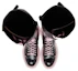 Shop (W) Alexander McQueen Tread High Top 'Hitam Pink' 595466WHZ811488