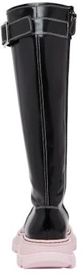 (Women) Alexander McQueen Tread High Top 'Black Pink' 595466WHZ811488 Purchase (Women) Alexander McQueen Tread High Top 'Black Pink' 595466WHZ811488