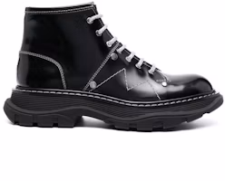 Order (W) Botas Alexander McQueen Tread Lace-up "Negro Blanco". 718366WIC6D1081