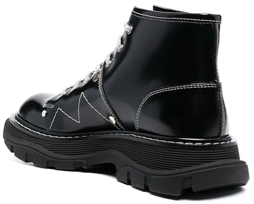 (W) Alexander McQueen Tread Veterlaarzen ''Zwart Wit'' 718366WIC6D1081 Purchase (W) Alexander McQueen Tread Veterlaarzen ''Zwart Wit'' 718366WIC6D1081