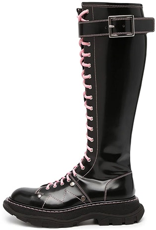 women-alexander-mc-queen-tread-lace-up-boot-black-pastel-pink-595466-whz-88-1336