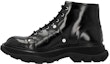 Buy (W) Alexander McQueen But Lace Up 'Hitam' Tread 595469WHQSG1081