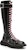 (W) Alexander McQueen Tread Boot Bertali 'Hitam Pastel Merah Jambu' 595466-WHZ88-1336