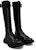 (W) Alexander McQueen Tread Lace Up Boot 'Hitam Perak' 595466-WHZ81-1081