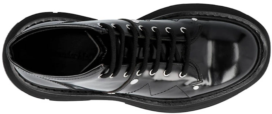 (W) Bottes Alexander McQueen Tread Lace Up ''Noir'' 595469WHQSG1081 Purchase (W) Bottes Alexander McQueen Tread Lace Up ''Noir'' 595469WHQSG1081