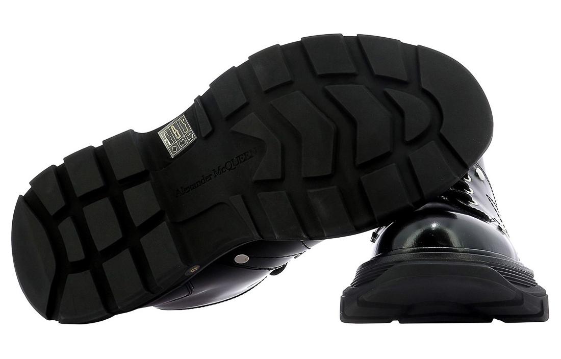 Details for (W) Bottes Alexander McQueen Tread Lace Up ''Noir'' 595469WHQSG1081