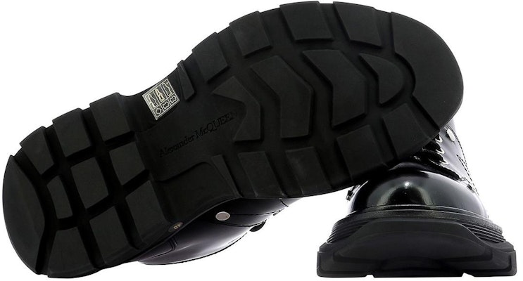 (W) Bota Alexander McQueen Tread Lace Up 'Negra' 595469WHQSG1081 Details for (W) Bota Alexander McQueen Tread Lace Up 'Negra' 595469WHQSG1081