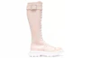 Order (W) Alexander McQueen Tread Lace Up Boot 'Pink' Sepatu Bot Pijakan Tali 'Merah Muda' 595466-WHZ81-6834