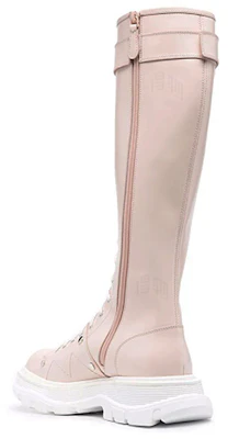 (W) Alexander McQueen Tread Lace Up Boot 'Pink' Sepatu Bot Pijakan Tali 'Merah Muda' 595466-WHZ81-6834 Lookbook (W) Alexander McQueen Tread Lace Up Boot 'Pink' Sepatu Bot Pijakan Tali 'Merah Muda' 595466-WHZ81-6834