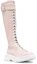 Shop (W) Alexander McQueen Tread Lace Up Boot 'Pink' Sepatu Bot Pijakan Tali 'Merah Muda' 595466-WHZ81-6834