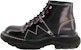 (W) Alexander McQueen Tread Lace Up Boots 'Hitam Pelbagai Warna' 595469WHZ8S1032