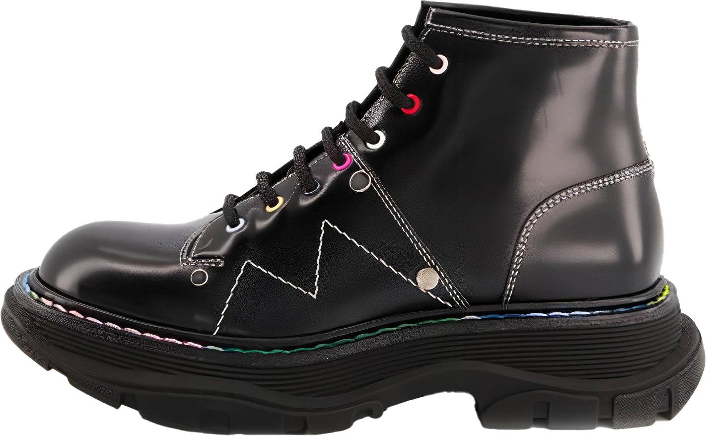 women-alexander-mc-queen-tread-lace-up-boots-black-multicolor-595469-whz-8-s1032