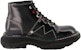 (W) Alexander McQueen Tread Lace Up Boots 'Hitam Pelbagai Warna' 595469WHZ8S1032