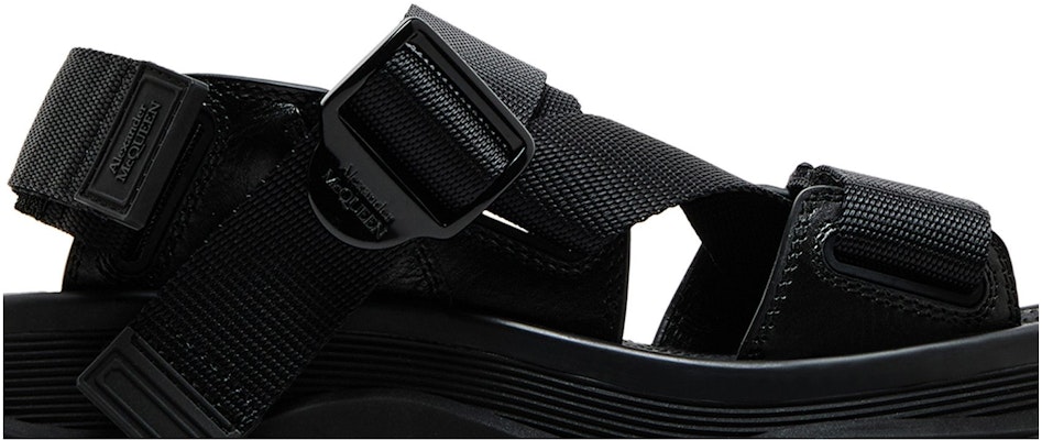 (Women) Alexander McQueen Tread Sandal 'Black' 667285-W4R51-1000 Order (Women) Alexander McQueen Tread Sandal 'Black' 667285-W4R51-1000
