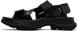 Lookbook (W) Alexander McQueen Sandal 'Black' Tread Hitam 667285-W4R51-1000
