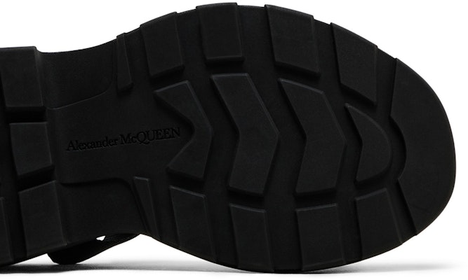 (W) アレキサンダー・マックイーン トレッド サンダル (ブラック) 667285-W4R51-1000 Purchase (W) アレキサンダー・マックイーン トレッド サンダル (ブラック) 667285-W4R51-1000