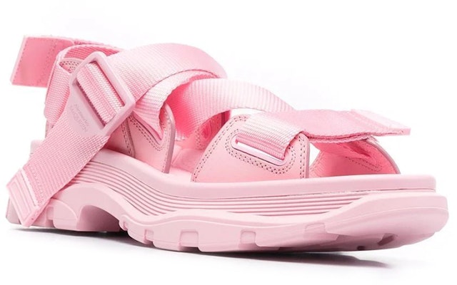 (Women) Alexander McQueen Tread Sandal 'Pink' 667285W4R555483 Order (Women) Alexander McQueen Tread Sandal 'Pink' 667285W4R555483