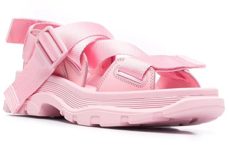 Order (W) Sandal Alexander McQueen Tread 'Merah Muda' 667285W4R555483