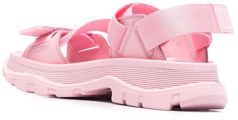 (Women) Alexander McQueen Tread Sandal 'Pink' 667285W4R555483 Lookbook (Women) Alexander McQueen Tread Sandal 'Pink' 667285W4R555483