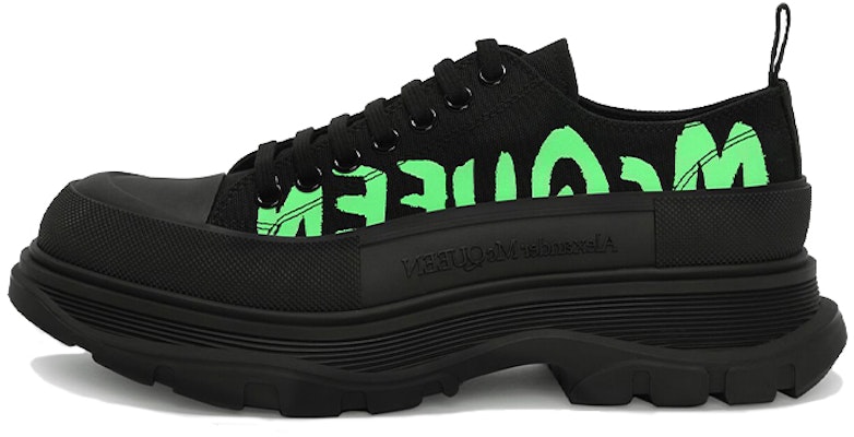 (W) Alexander McQueen Tread Slick 'Black Glow' Hitam Bersinar 684679W4MVN1081 Buy (W) Alexander McQueen Tread Slick 'Black Glow' Hitam Bersinar 684679W4MVN1081