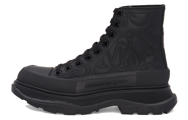 Buy (W) Alexander McQueen Tread Slick 'Kulit Hitam' 733053WID731081