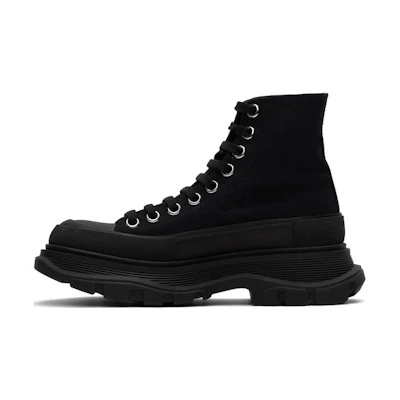 (W) Alexander McQueen Tread Slick 'Black Strap'