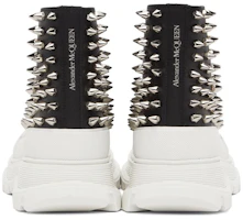 Shop (W) Alexander McQueen Tread Slick ''Schwarz Genietet Schnürschuhe'' 708092WHZ631320