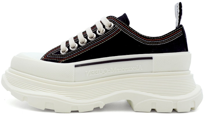 (W) Alexander McQueen Tread Slick 'Hitam Putih' 657579-W4L3M-1355 Buy (W) Alexander McQueen Tread Slick 'Hitam Putih' 657579-W4L3M-1355