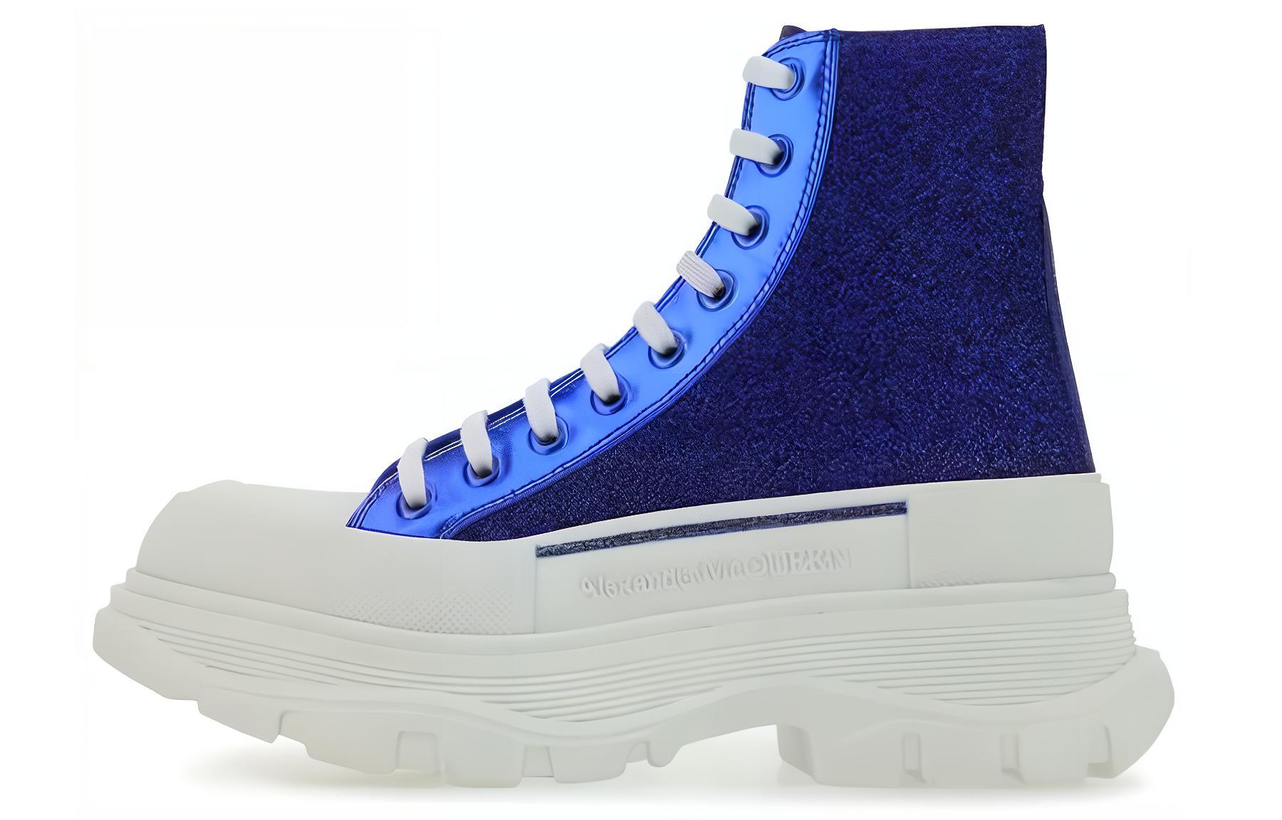 Buy (W) 알렉산더 맥퀸 트레드 슬릭 '블루' 685699W4SG24521