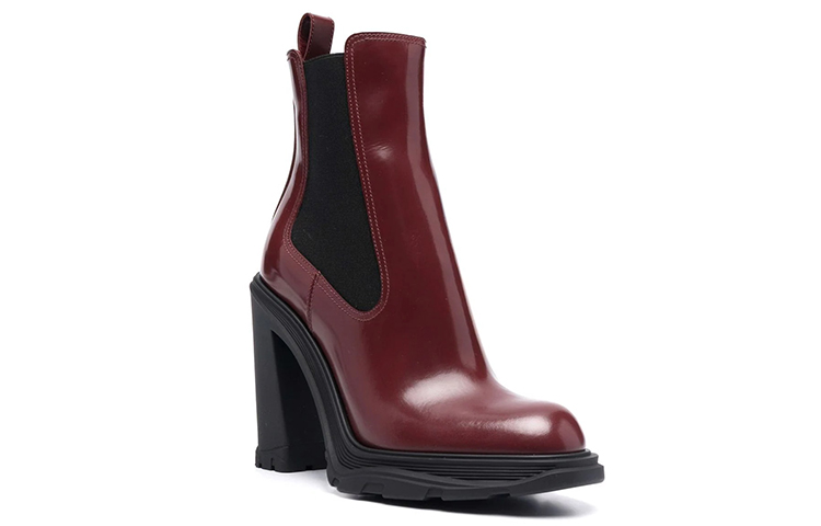 (W) Alexander McQueen Tread Slick 'Burgundy' 圖 2