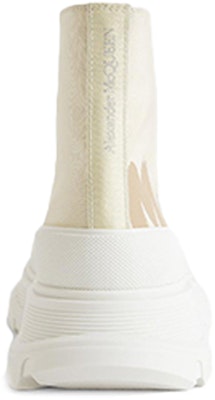 (W) Alexander McQueen Tread Slick 'Cetakan Grafiti Krem' 708752W4RQ22257 Purchase (W) Alexander McQueen Tread Slick 'Cetakan Grafiti Krem' 708752W4RQ22257