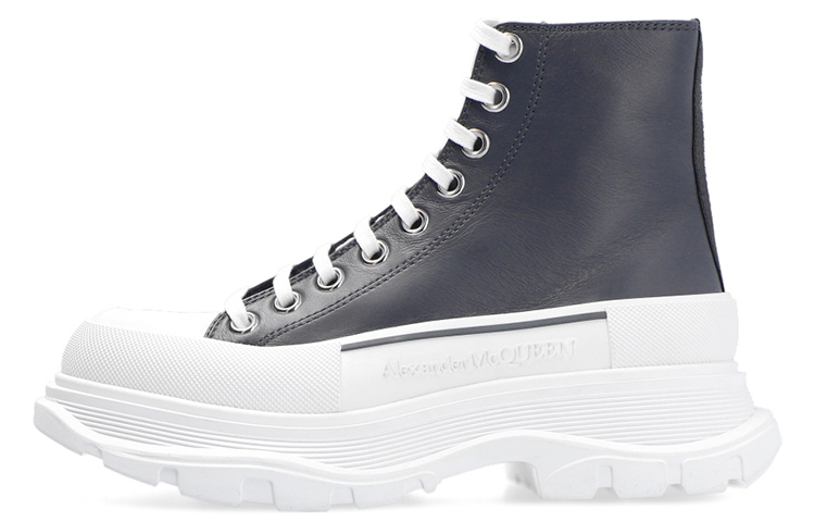 Buy (W) 알렉산더 맥퀸 트레드 슬릭 그레이/화이트 633900WHZ621176