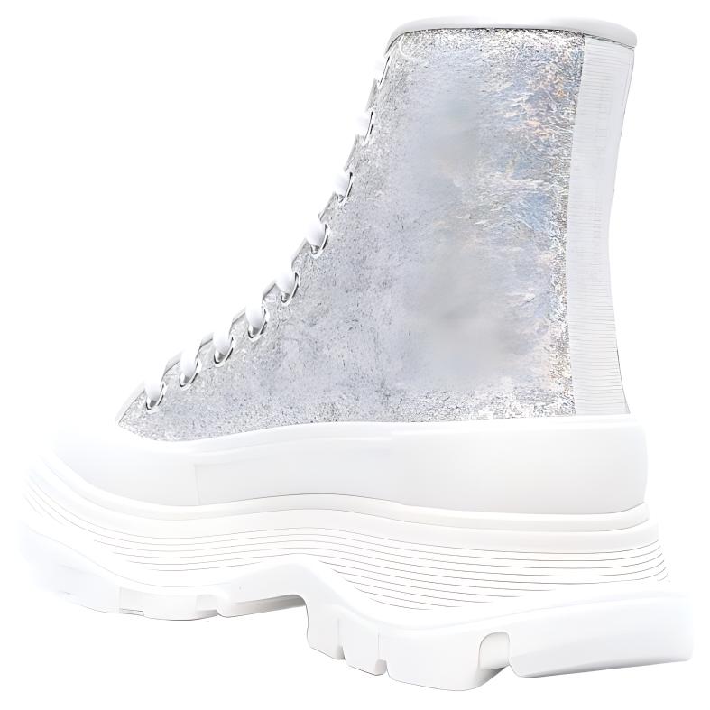 (W) Alexander McQueen Tread Slick 'Silver' 圖 4