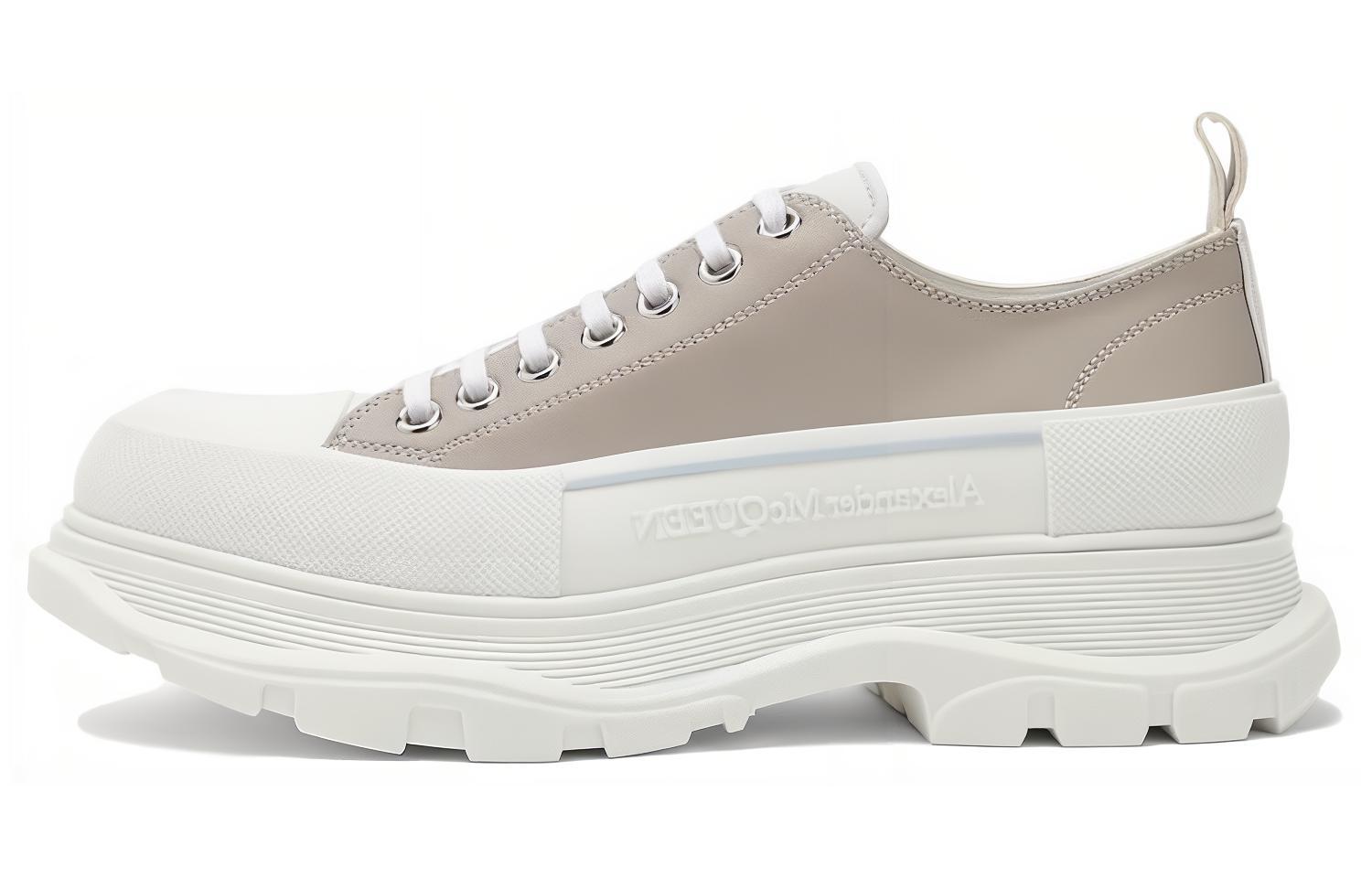 Buy (W) Alexander McQueen Tread Slick 'Putih Coklat' 611705W4S922627