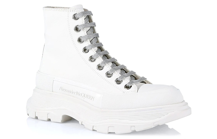 (W) Alexander McQueen Tread Slick 'White Canvas' 圖 2