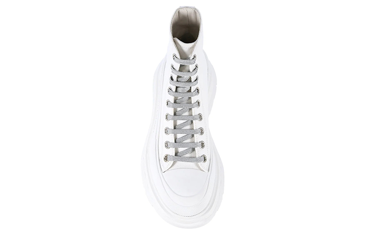 (W) Alexander McQueen Tread Slick 'White Canvas' 圖 3