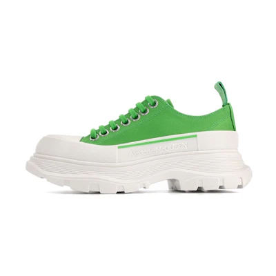 (W) Alexander McQueen Tread Slick 'White Green'