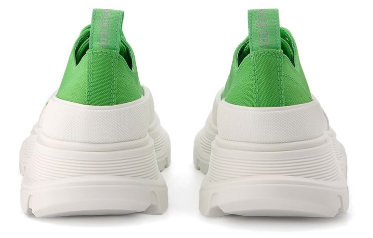 (W) Alexander McQueen Tread Slick 'White Green' 圖 4